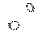 9611120800 - : Air Inlet Hose Clamp for Lexus: TX350 Image