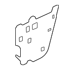 9J1864601 - Body: Water Shield for Porsche: Taycan Image