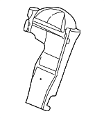 12454158 - Body: Seat Back Pad for Chevrolet: Monte Carlo Image