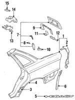 64780AA600 - : Cover for Subaru Image