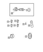 5191977AA - Wiper/Washers-Miscellaneous: Latch Clip for Dodge: Journey | Jeep: Compass, Patriot Image