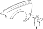 75301SR4A01 - Body: Body Side Molding for Honda: Civic Image