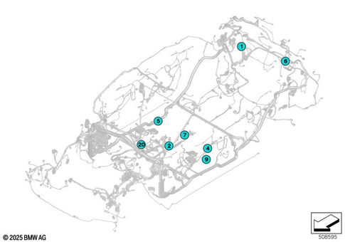 Plug Connection Overview for 2026 BMW BMW ALPINA B8 #25