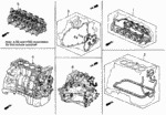 6110P13010 - : Gasket Kit, Cylinder Head for Honda Image