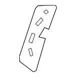 LR084718 - Body: Seat Back Frame Outer Support for Land-Rover Image
