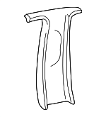 4936712 - Body: Lock Pillar Trim for Saab: 9-3 Image