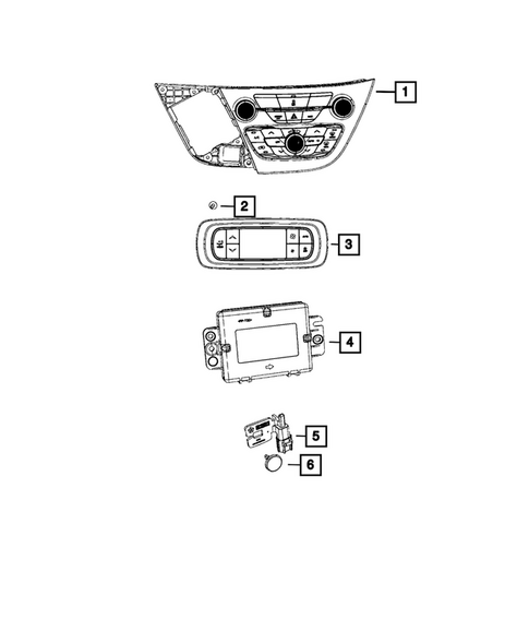 Air Conditioner and Heater Controls for 2027 Chrysler Pacifica #0
