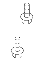 90161SHJA00 - : Front Support Bolt for Honda Image