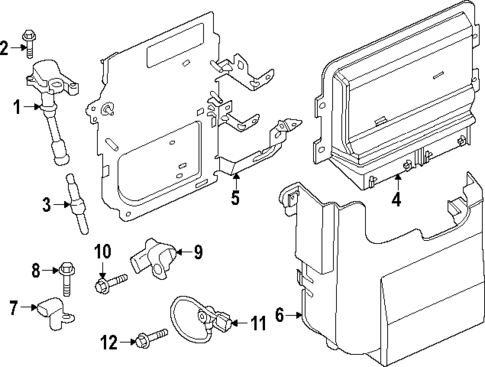 Ignition System for 2020 Ford Escape #0