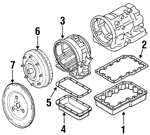 Automatic Transmission for 2004 Isuzu Axiom #0