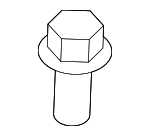 90110SE7000 - Body: Reinforced Beam Bolt for Honda: Accord, Accord Crosstour, Civic, CR-V, Crosstour, Element, Fit, HR-V, Odyssey, Pilot, Ridgeline Image