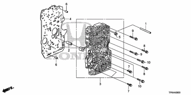 AT Main Valve Body (V6) (1) for 2012 Honda Crosstour #0