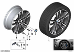 36117847544 - : Wheel, Alloy for BMW Image