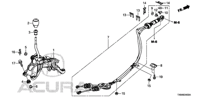Shift Lever for 2014 Acura ILX #0