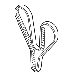 2431237500 - Engine: Timing Belt for Hyundai Image