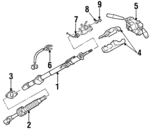 8971674033 - : Combo Switch for Isuzu Image