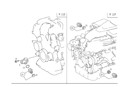 Cooling Water Pre-Heater for 2006 Mercedes-Benz CL500 #0