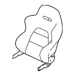 MN151110XB - : Seat Back Assembly for Mitsubishi: Lancer Image