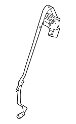 7335078070C0 - Electrical: Center Seat Belt for Lexus: NX250, NX350, NX350h, NX450h+ Image