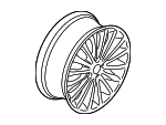 36116791464 - Suspension: Wheel, Alloy for Mini Image