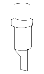 6861750010 - Body: Door Check Pin for Toyota: Land Cruiser, MR2, RAV4, Supra Image