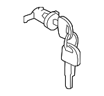 6905160180 - Body: Cylinder &amp; Keys for Toyota: Land Cruiser Image