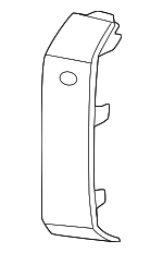 86593DW510BKL - Body: Filler Molding for Kia Image