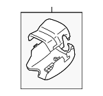 4528635913B0 - Steering: Cover Assembly for Toyota Image