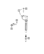 6511761AA - Electrical: Hex Flange Head Screw for Dodge: Hornet | Jeep: Cherokee, Compass, Grand Cherokee, Wrangler Image
