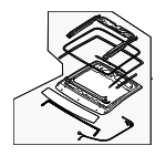 8Y5877049B - Body: Frame Assembly for Audi: A3, A3 Quattro, RS3, S3 Image