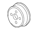 14091833 - Cooling System: Pulley for Buick: Century, Regal, Rendezvous, Skylark, Terraza | Cadillac: Cimarron | Chevrolet: Beretta, Cavalier, Celebrity, Corsica, Equinox, Impala, Lumina, Lumina APV, Malibu, Monte Carlo, Uplander, Venture | Oldsmobile: Achieva, Alero, Cutlass, Cutlass Ciera, Cutlass Cruiser, Cutlass Supreme, Firenza, Silhouette | Pontiac: 6000, Aztek, G6, Grand Am, Grand Prix, Montana, Sunbird, Torrent, Trans Sport | Saturn: Relay Image