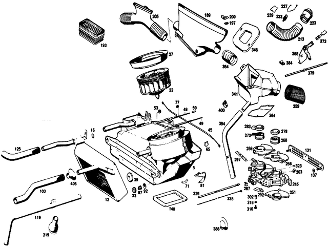 1088300118 - : Air Filter for Mercedes-Benz: 250S, 250SE Image