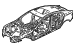 CC2Z20875 - Body: Body Assembly for Jaguar Image