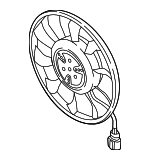 8W0959455AA - Cooling System: Fan &amp; Motor for Audi Image