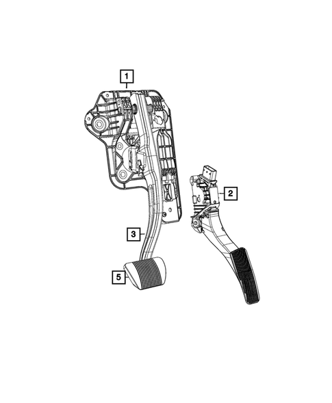 Brake Pedals for 2025 Chrysler Pacifica #0