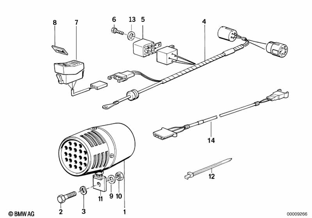 7119904463 - Audio, Navigation, Information Systems: Wave Washer - B10-zns3 for BMW-Motorrad Image