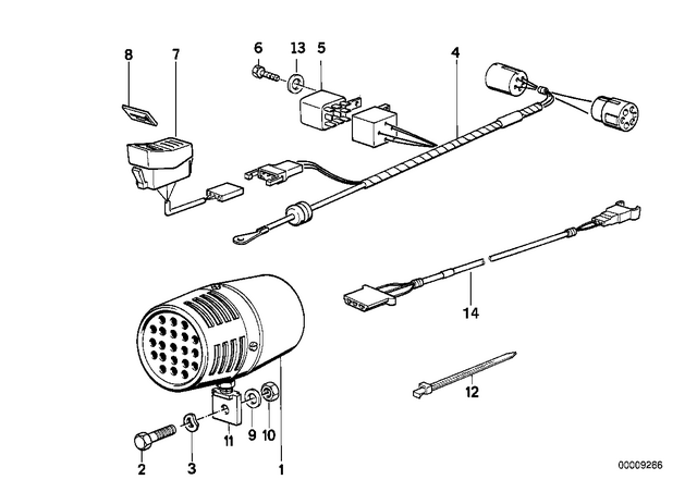 7119904463 - Audio, Navigation, Information Systems: Wave Washer - B10-zns3 for BMW-Motorrad Image