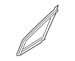 61284SL000 - Body: Glass Weather-Strip for Subaru Image