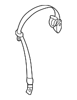 72118238831 - : Lap &amp; Shoulder Belt for BMW: 525i, 528i, 530i, 540i, M5 Image