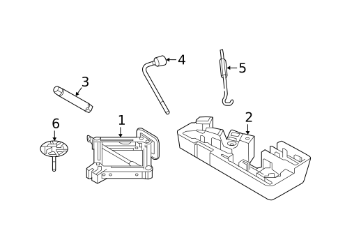Jack & Components for 2016 Kia Sorento #0