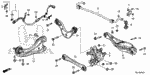 47519TBAA00 - Chassis: BRACKET C, R. EPB HARNESS for Honda Image