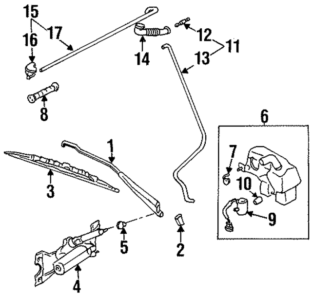 K08267445 - : Rear Motor for Kia Image