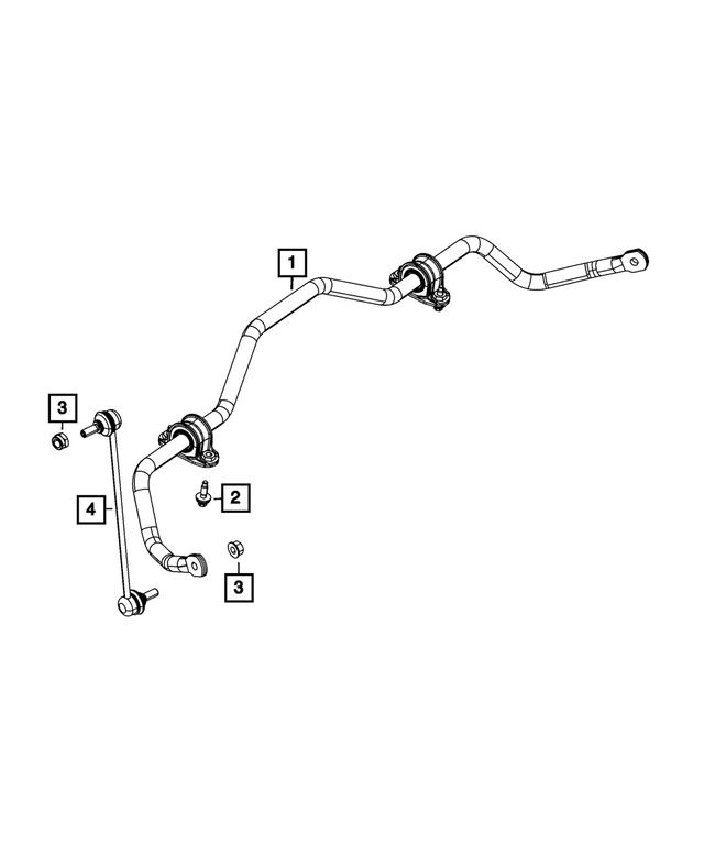 6107065AA - Front Suspension: Hex Head Screw And Washer for Mopar Image image