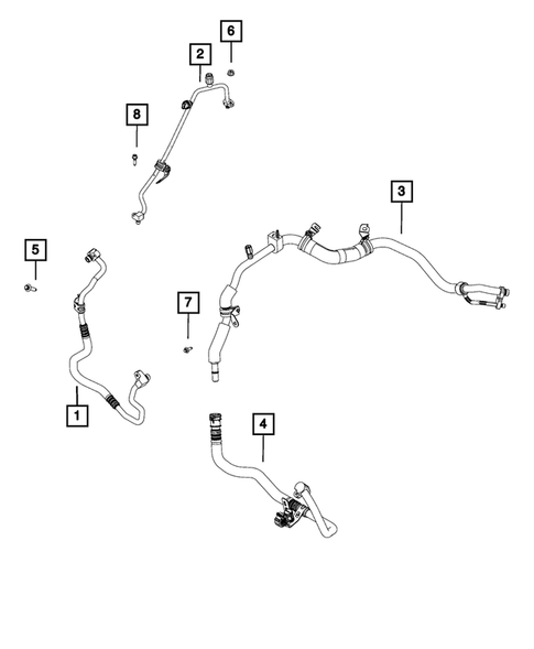 Sensors for 2019 Fiat 500X #1