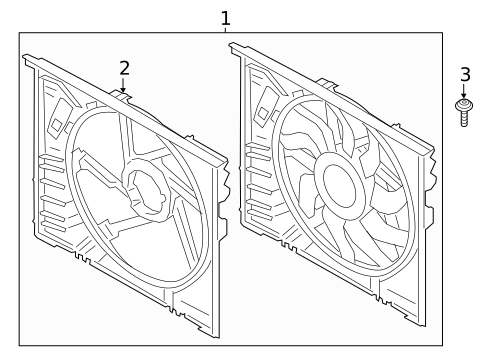Cooling Fan for 2024 BMW M3 #0