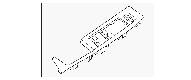 ML3Z-14528-BC - Door Window Switch Bezel 2021-2026 Ford | Ford