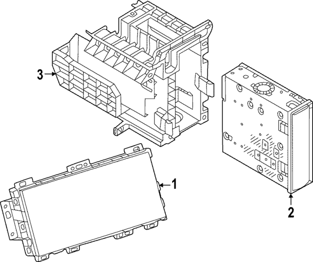 89A919604B - Body: Instrument Cluster for Audi Image