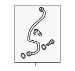 4L145771H - Engine: Feed Line for Volkswagen Image