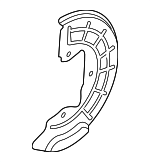 51756C1150 - : Backing Plate for Hyundai: Sonata Image
