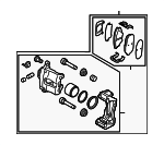 58130C2200 - : Caliper Assembly for Hyundai Image
